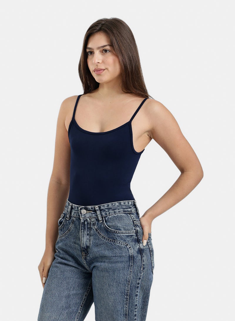 Carina Spaghetti Strap Cami Bodysuit - Image 2